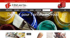 Desktop Screenshot of boutiqueiletaitunefois.com